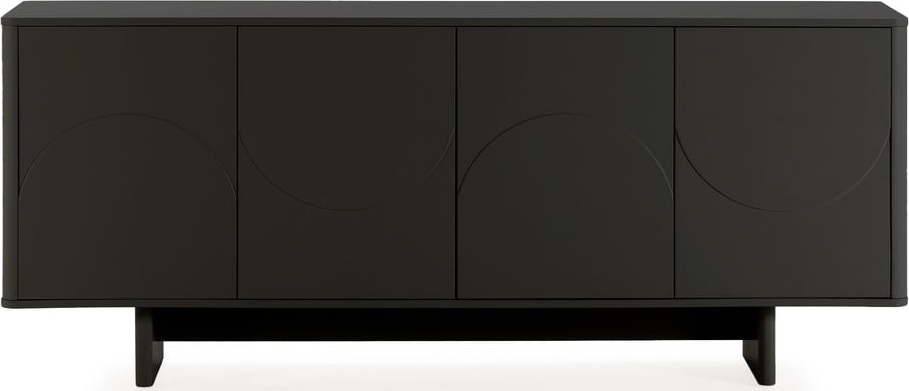 Černá komoda 180x75x40 cm Solei – MOME Mome