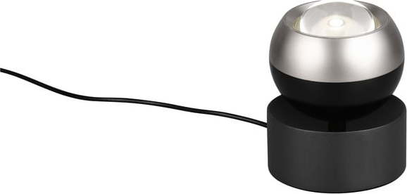 Černá/ve stříbrné barvě LED stolní lampa (výška 14 cm) Orbit – Trio Select Trio Select