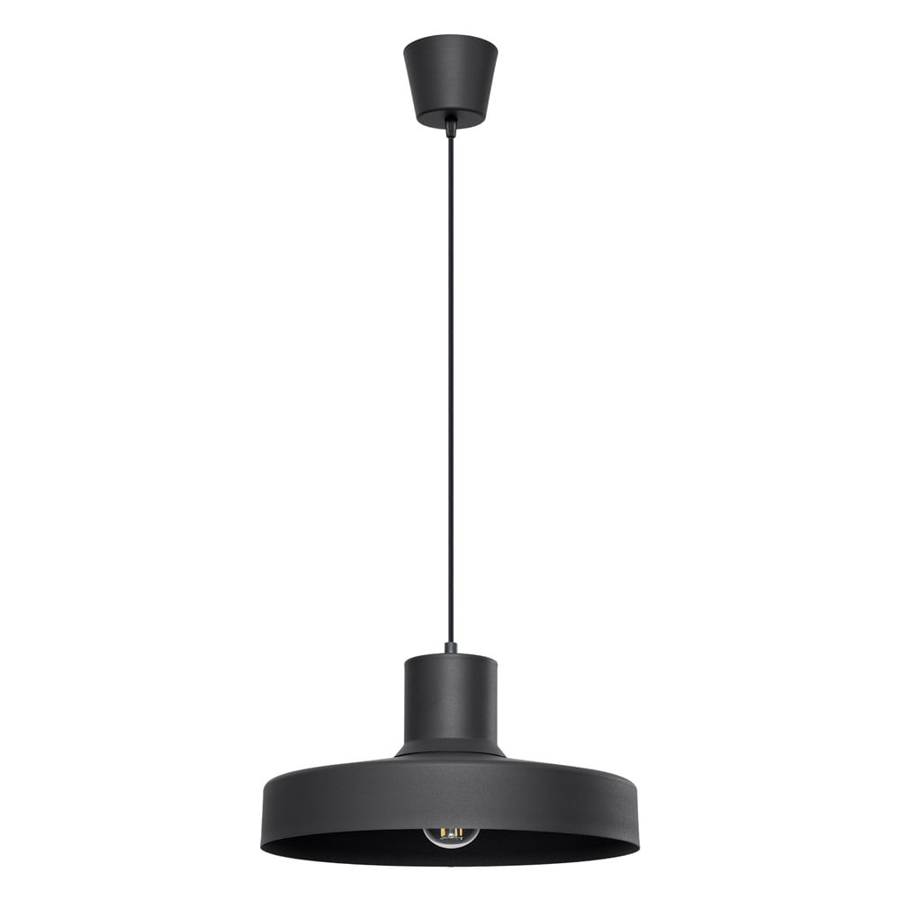 Černé závěsné svítidlo ø 35 cm Vito – Nice Lamps Nice Lamps