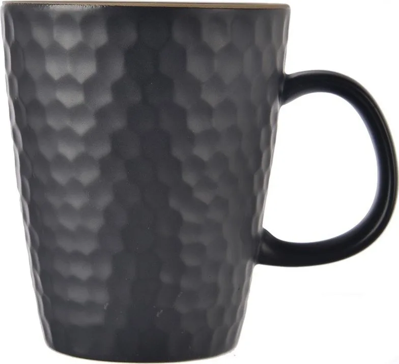 Černý keramický hrnek 420 ml Tea Time – Orion