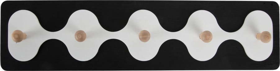 Černý nástěnný věšák 48 cm Rizar – PT LIVING PT LIVING