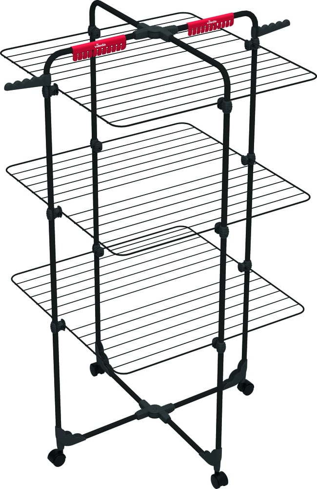 Černý sušák na prádlo 30 m Mixer 3 – Vileda Vileda