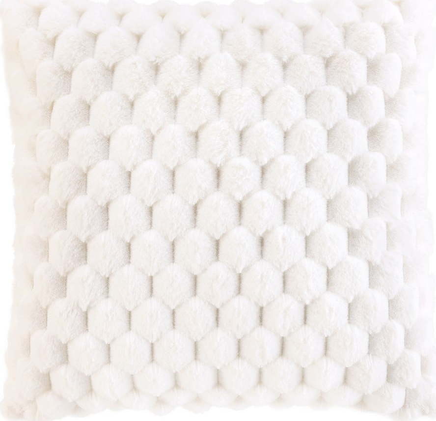 Dekorační polštář z umělé kožešiny 45x45 cm Frosty – douceur d'intérieur Douceur d intérieur