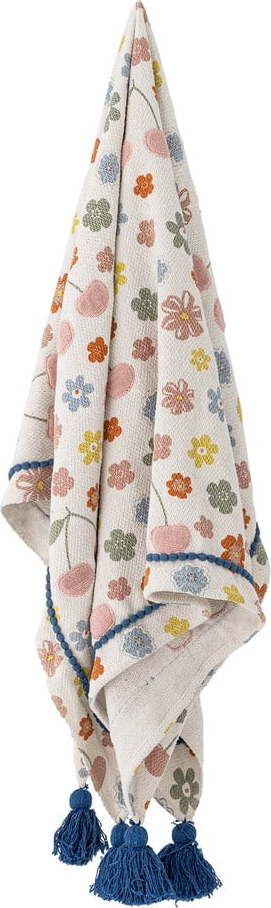 Dětská deka z recyklované bavlny 130x160 cm Cherry – Bloomingville Mini Bloomingville Mini