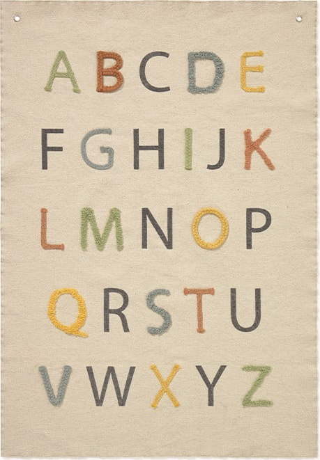 Dětská tapiserie Color ABC – Lorena Canals Lorena Canals