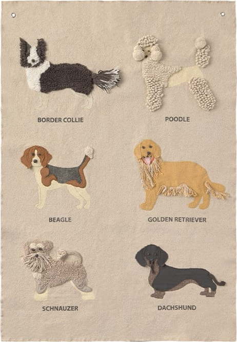 Dětská tapiserie Dogs – Lorena Canals Lorena Canals