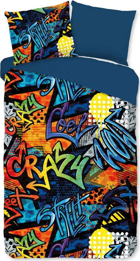 Dětské povlečení na jednolůžko/prodloužené z mikrovlákna 140x220 cm Jeff – Good Morning GOOD MORNING