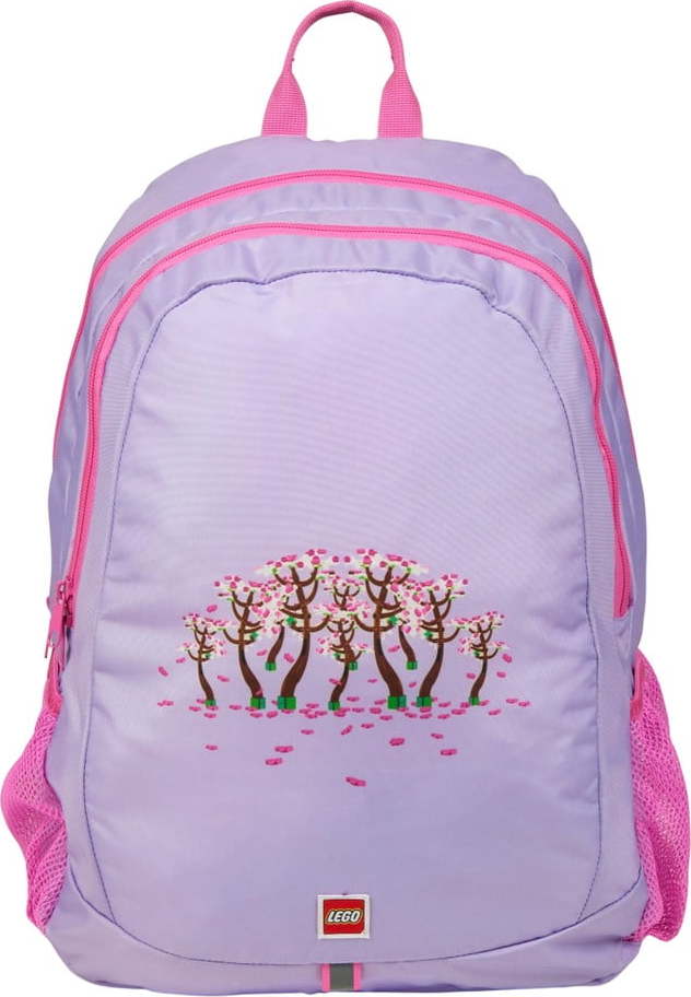 Dětský batoh 25 l Purple Cherry Blossom – LEGO® LEGO