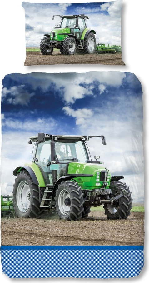 Flanelové dětské povlečení na jednolůžko 140x200 cm Strong – Good Morning GOOD MORNING