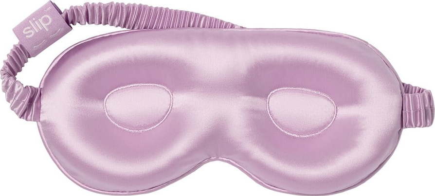 Hedvábná maska na spaní v levandulové barvě Contour Wildflower – slip slip