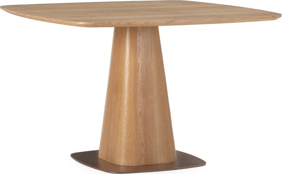 Jídelní stůl v dekoru dubu 120x120 cm Etel – MOME Mome