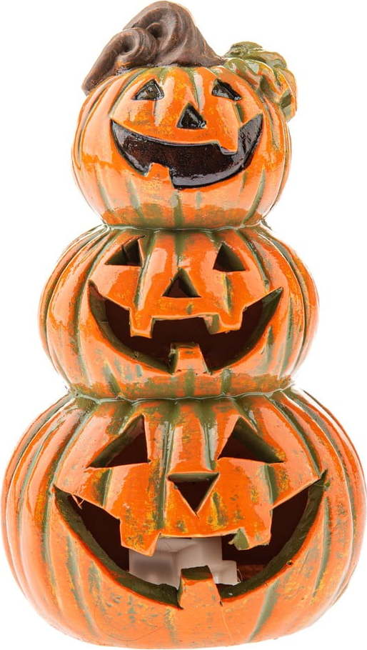 Keramická soška (výška 15 cm) Pumpkin – Dakls Dakls