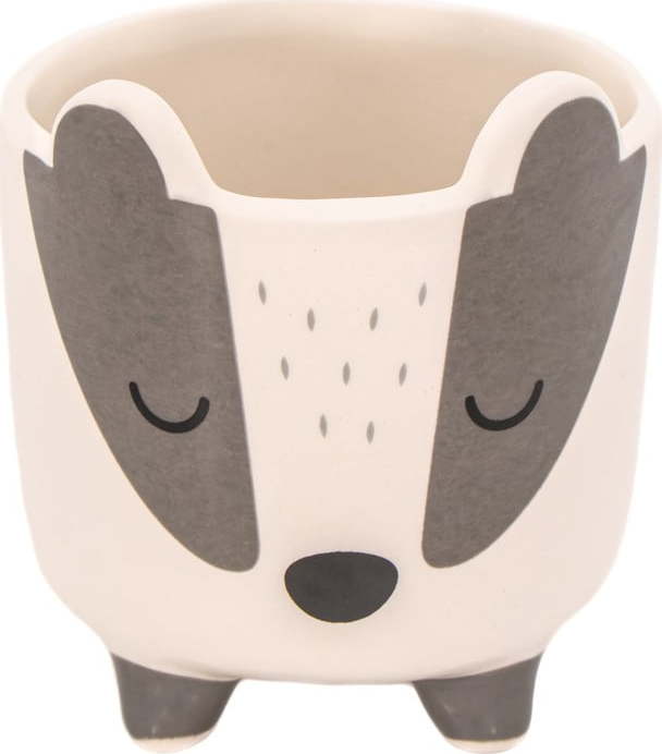 Keramický obal na květináč ø 8 cm Badger Mini – Sass & Belle Sass & Belle