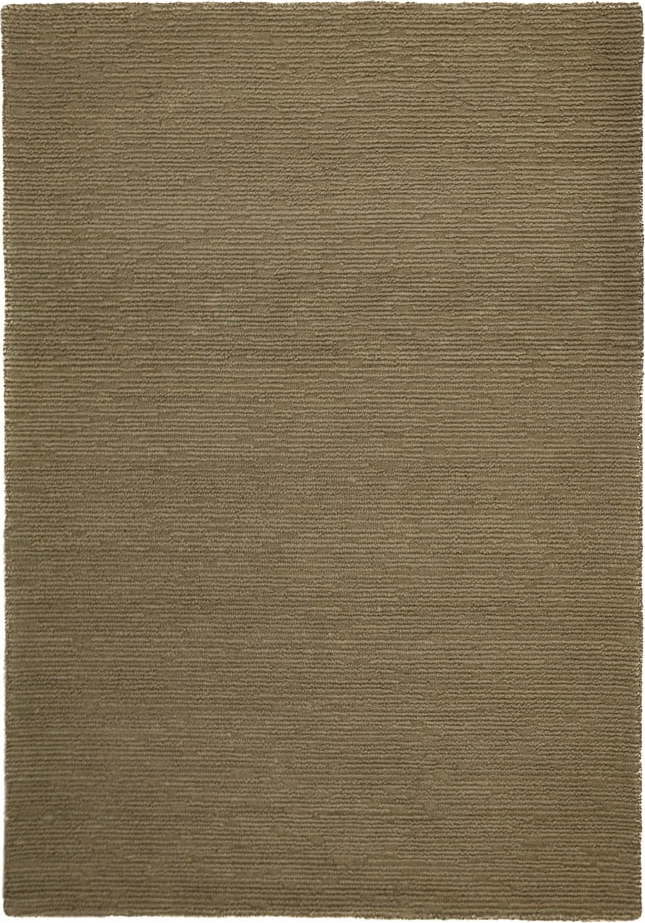Khaki ručně tkaný vlněný koberec 200x290 cm Harris Boucle – Flair Rugs Flair Rugs