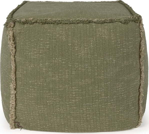 Khaki sedací vak Handloom – Lorena Canals Lorena Canals