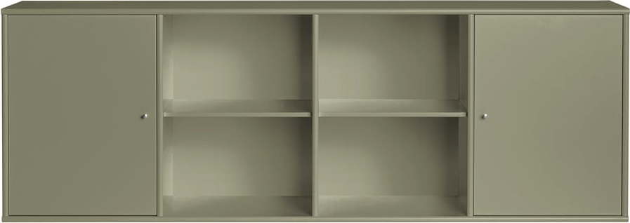 Khaki závěsná komoda 176x61x42 cm Mistral – Hammel Furniture Hammel Furniture