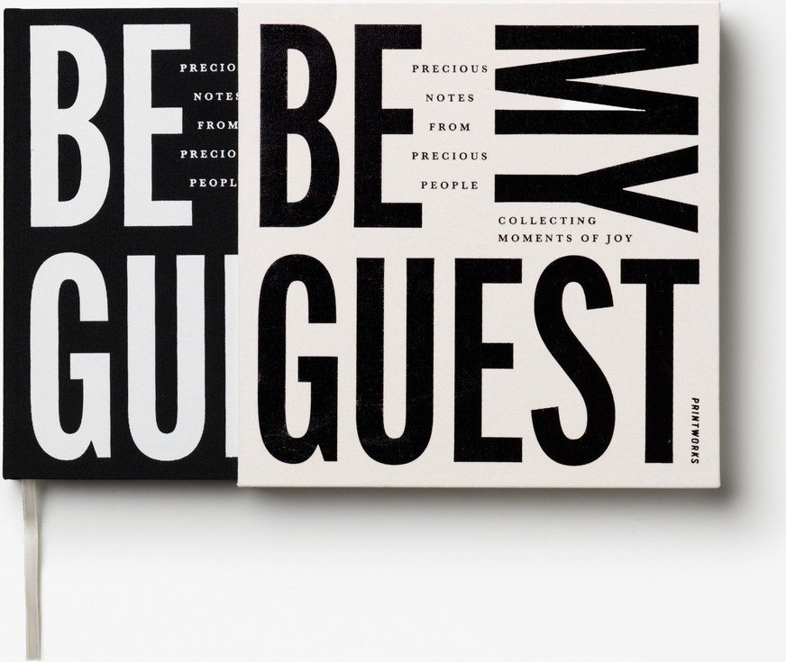 Kniha hostů 100 str. Be My Guest – Printworks Printworks