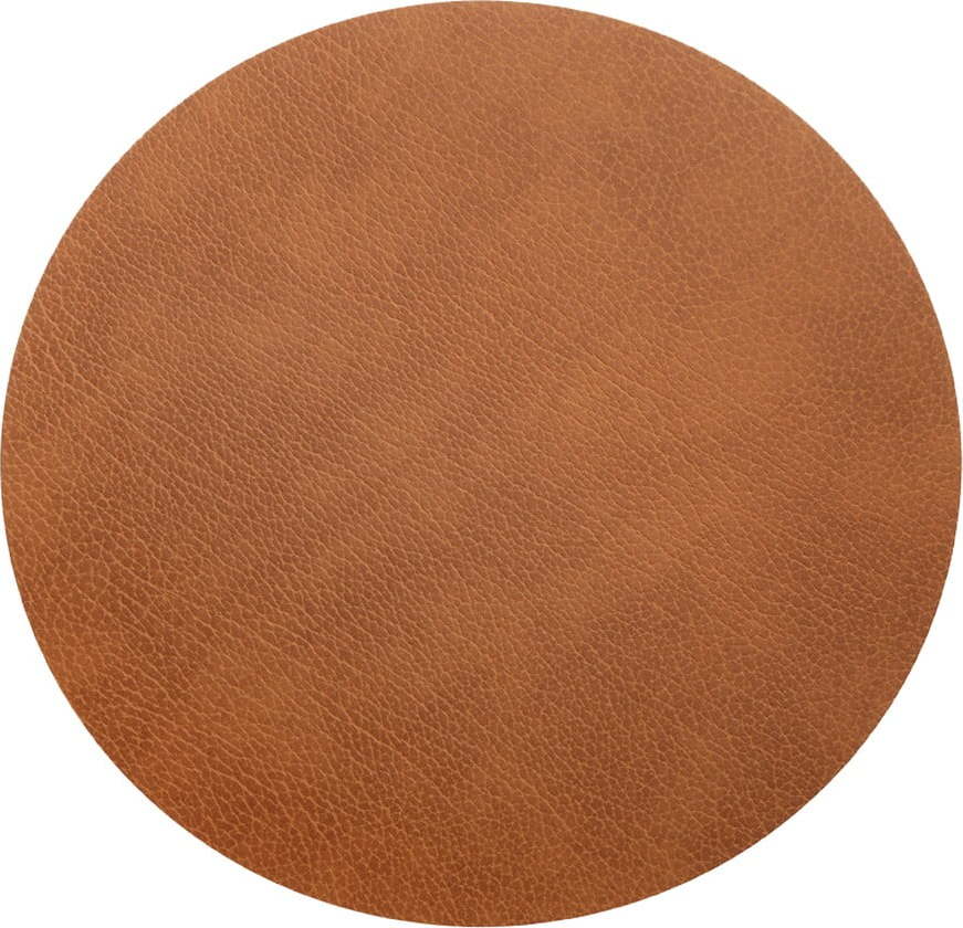 Koňakově hnědá kůže Circle XXXL Bull – LIND DNA Lind DNA