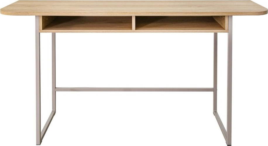 Konzolový stolek v dekoru dubu v přírodní barvě 40x140 cm Darlington – Actona Actona