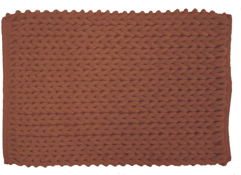 Koupelnová předložka v terakotové barvě 50x80 cm Ariel – douceur d'intérieur Douceur d intérieur