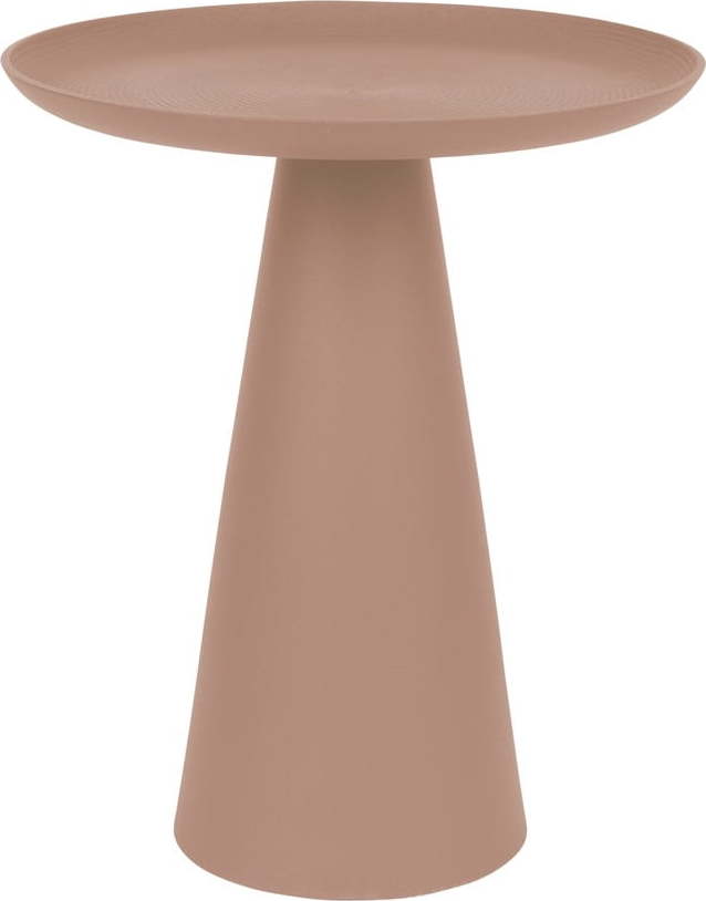 Kovový kulatý odkládací stolek ø 34