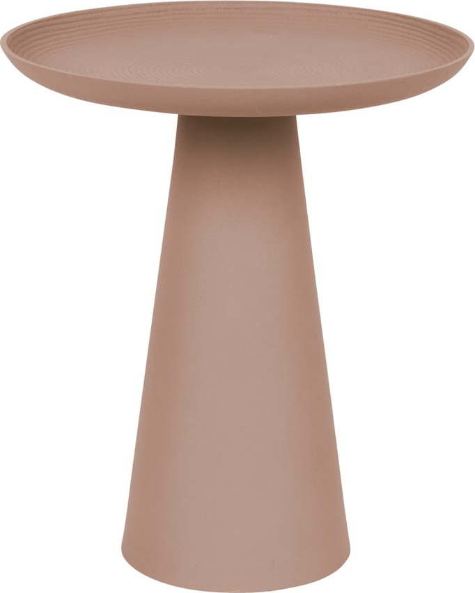 Kovový kulatý odkládací stolek ø 39