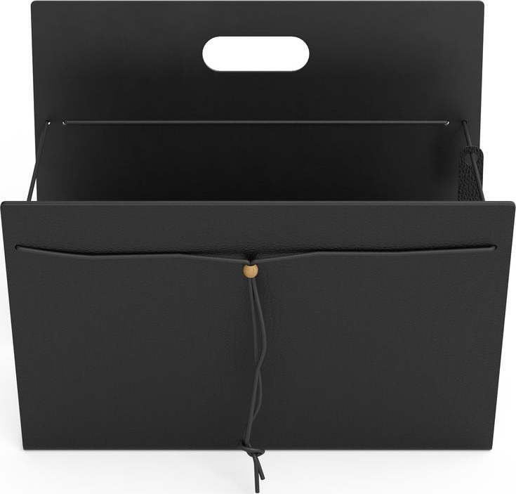 Kovový/z eko kůže stojan na časopisy Bull L – LIND DNA Lind DNA