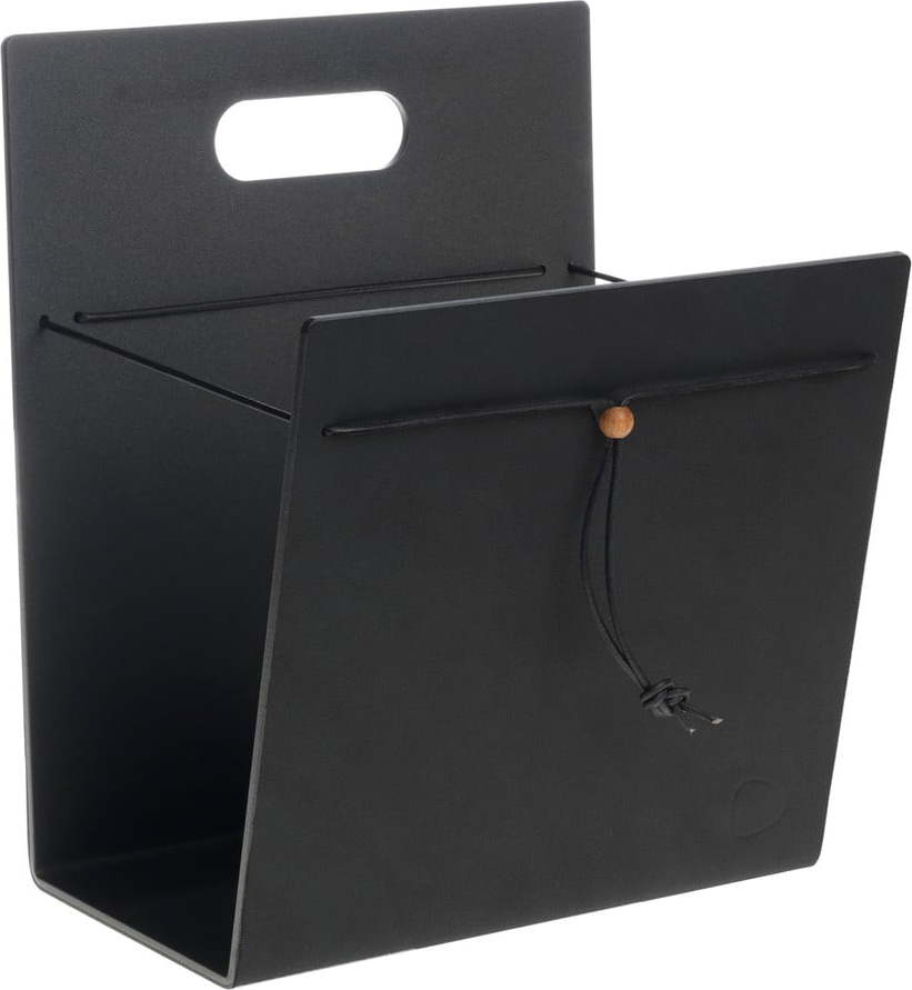 Kovový/z eko kůže stojan na časopisy Nupo M – LIND DNA Lind DNA