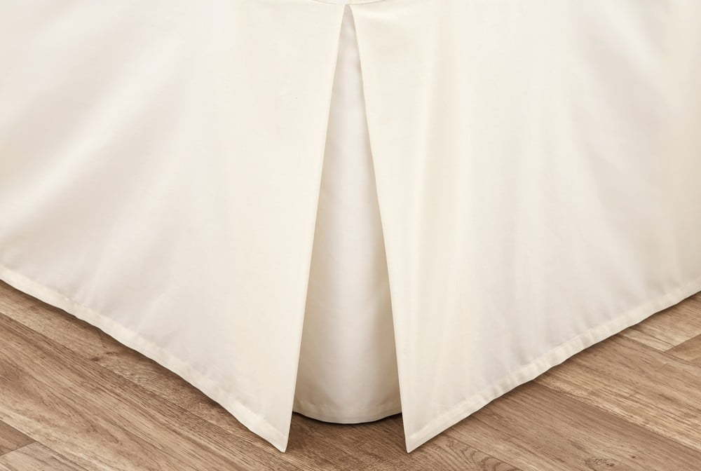 Krémový napínací perkálový potah na rám postele 135x190 cm Easy Iron Percale – Catherine Lansfield Catherine Lansfield