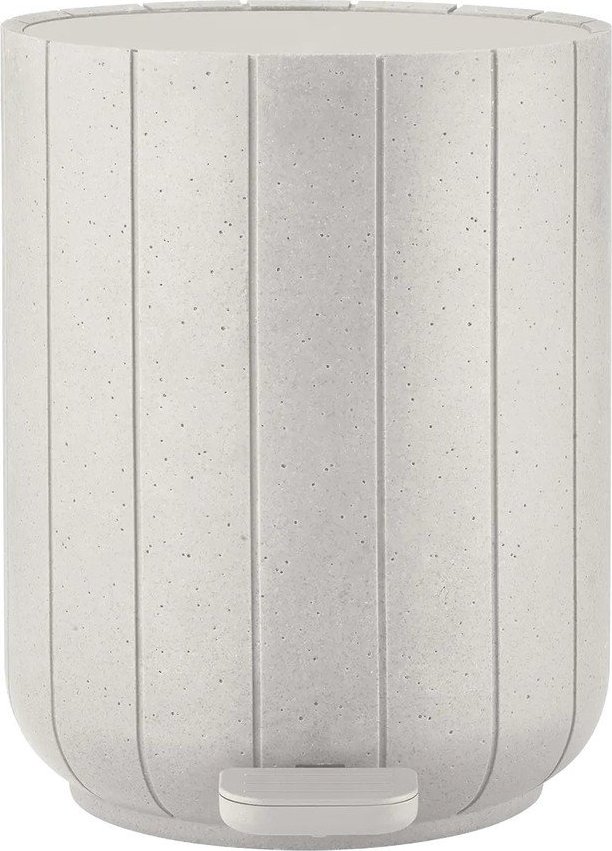 Krémový nášlapný odpadkový koš z polyresinu 3 l Kua – Blomus Blomus