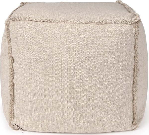 Krémový sedací vak Handloom – Lorena Canals Lorena Canals