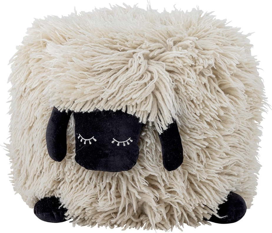 Krémový vlněný dětský sedací vak Dolly – Bloomingville Mini Bloomingville Mini