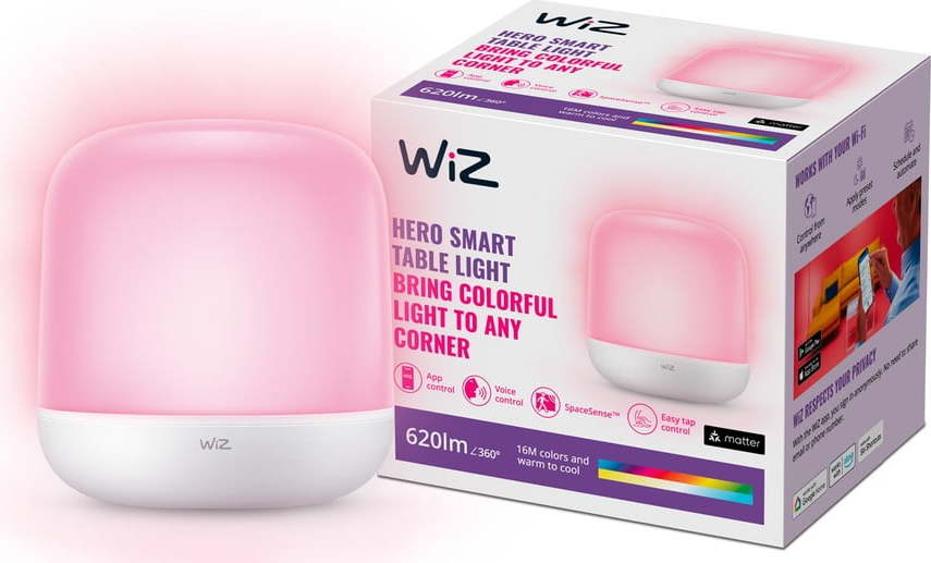 LED smart stolní lampa 9 W Hero – WiZ WiZ