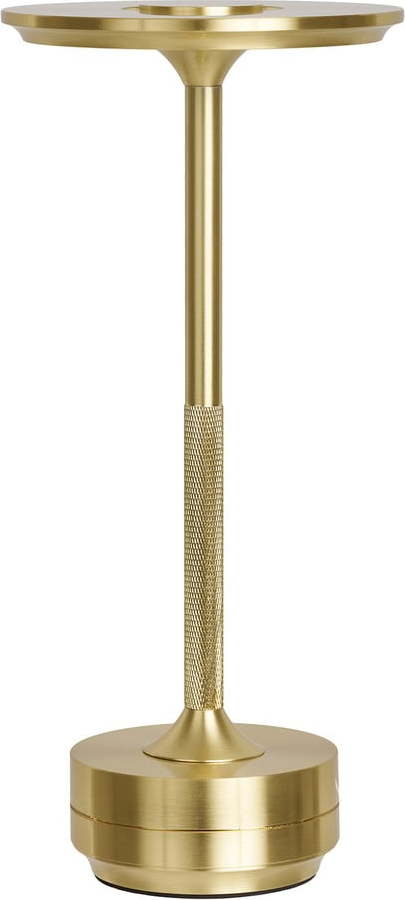 LED stolní lampa v mosazné barvě (výška 28