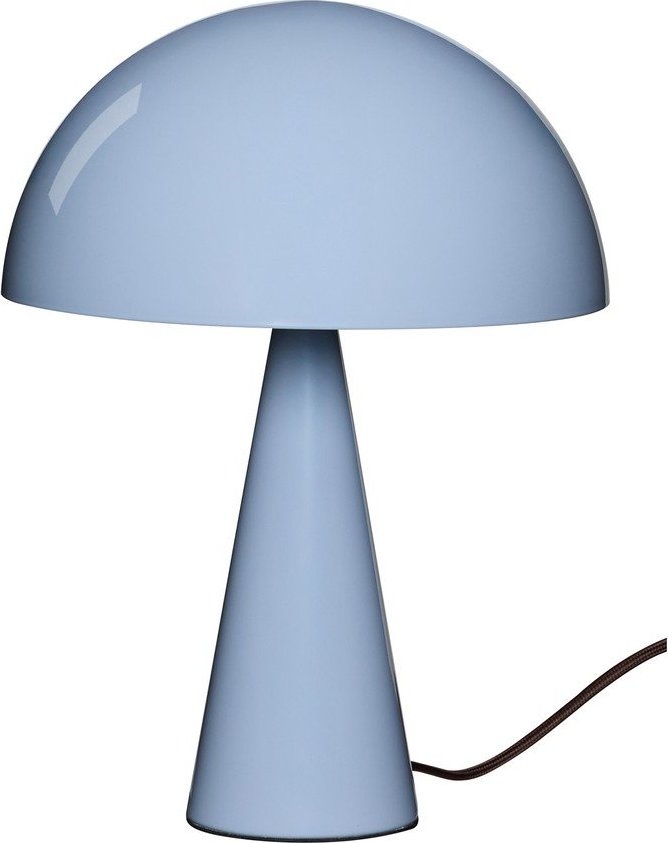 Modrá stolní lampa (výška 34 cm) Mush – Hübsch Hübsch