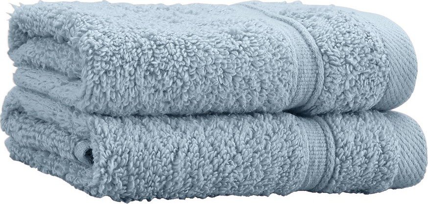 Modré froté bavlněné ručníky v sadě 2 ks 30x30 cm Zero Twist – Catherine Lansfield Catherine Lansfield