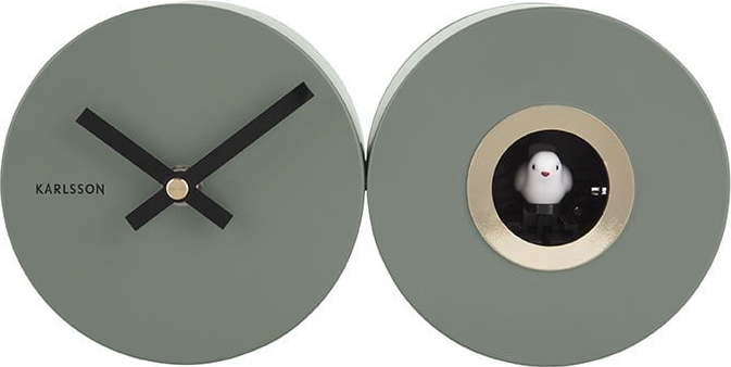 Nástěnné hodiny Duo Cuckoo – Karlsson Karlsson