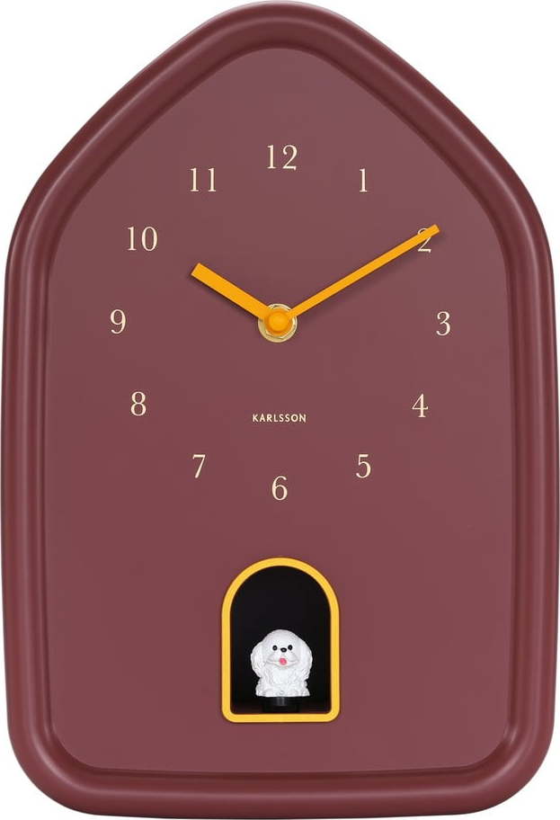 Nástěnné hodiny Modern Doggy – Karlsson Karlsson