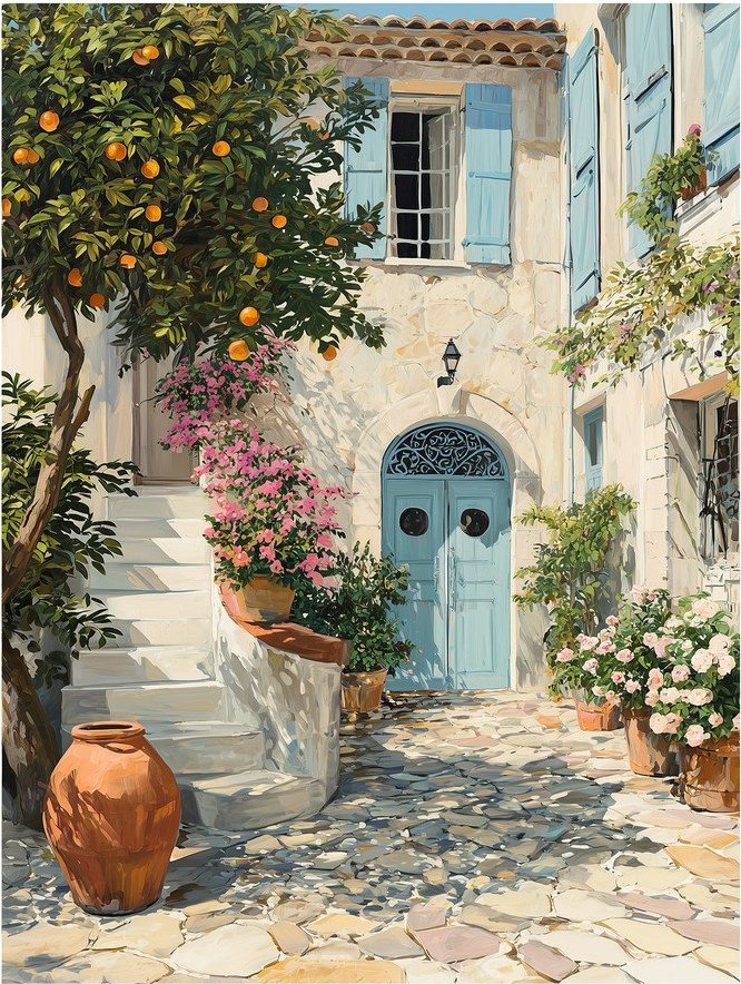 Obraz 60x80 cm Tuscan Siesta – Styler Styler