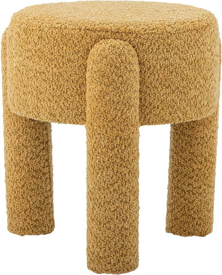 Okrově žlutá čalouněná stolička Bruno – Bloomingville Bloomingville