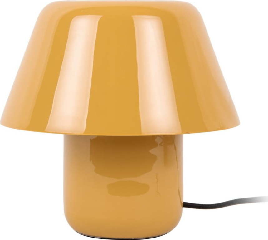 Okrově žlutá stolní lampa (výška 19 cm) Afan – Leitmotiv Leitmotiv
