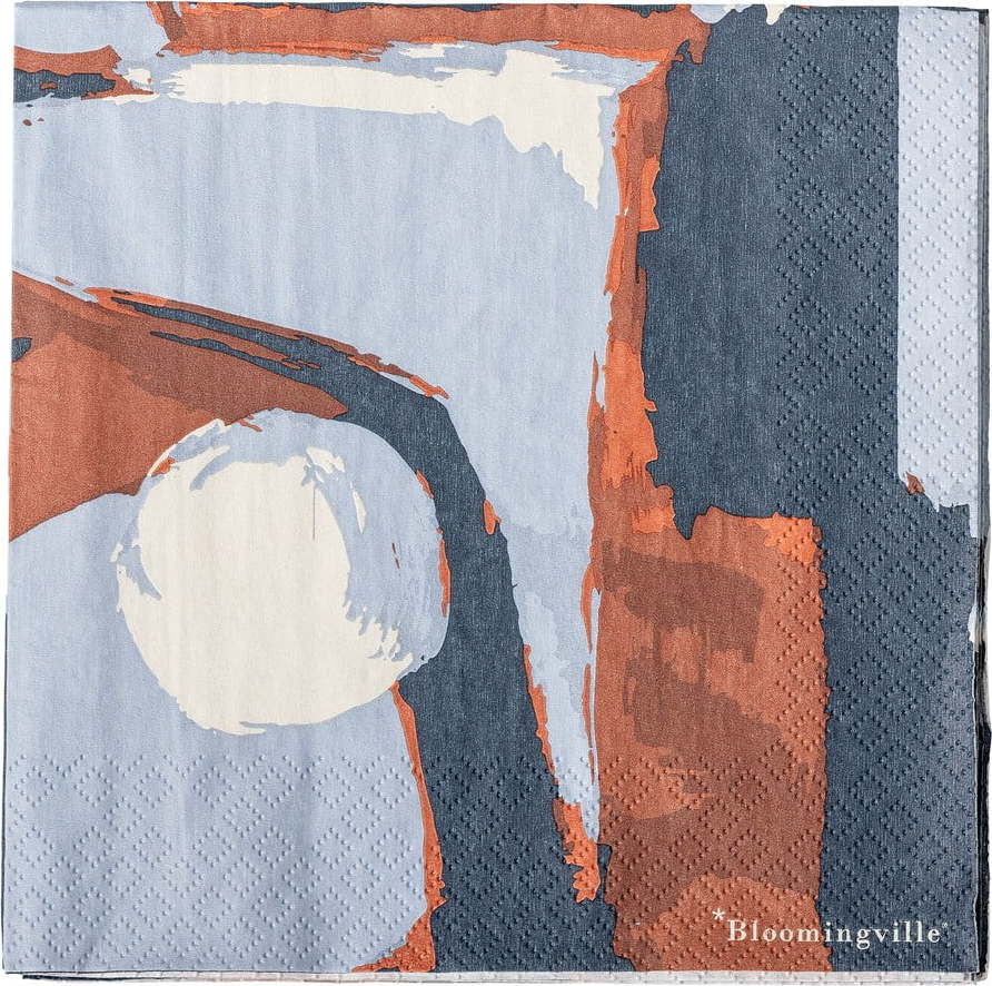 Papírové ubrousky v sadě 20 ks 33x33 cm Arty – Bloomingville Bloomingville