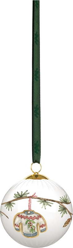 Porcelánová vánoční koule ø 6 cm Hammershøi Christmas Bauble 2025 – Kähler Design Kähler Design