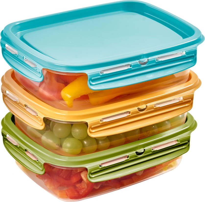 Potravinové krabičky v sadě 3 ks Snipslock – Snips Snips