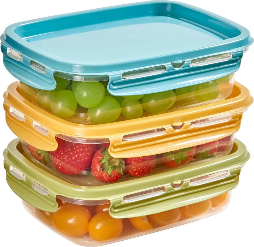 Potravinové krabičky v sadě 3 ks Snipslock – Snips Snips