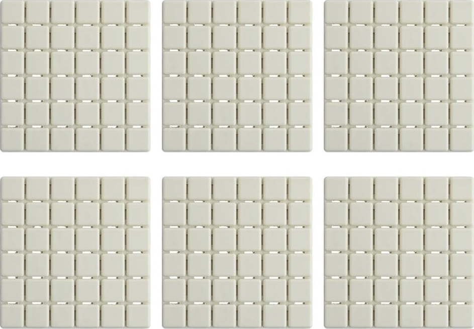 Protiskluzové podložky v sadě 5 ks do vany 13x13 cm Quadro – MSV MSV