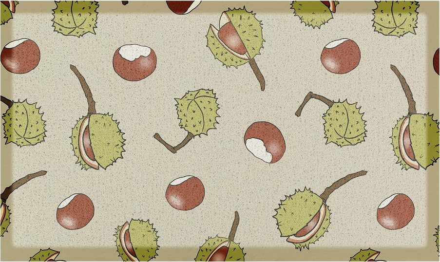 Rohožka 40x70 cm Chestnuts x Two Little Sprouts – Artsy Doormats Artsy Doormats
