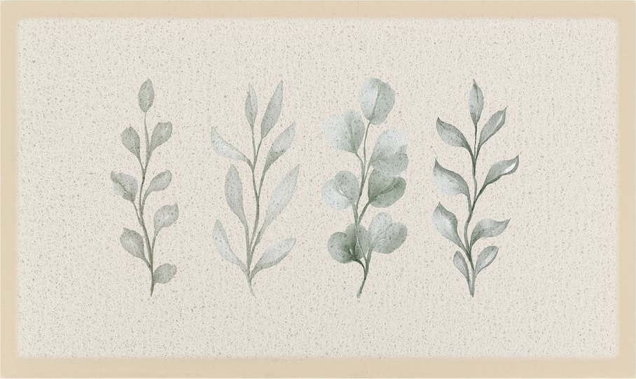 Rohožka 40x70 cm Neutral Leaves – Artsy Doormats Artsy Doormats