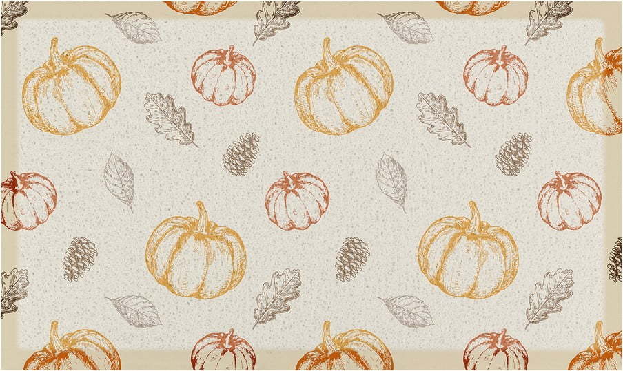 Rohožka 40x70 cm Sketch Pumpkin – Artsy Doormats Artsy Doormats