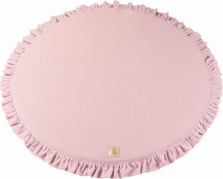 Růžová dětská hrací podložka ø 100 cm – Meowbaby MeowBaby